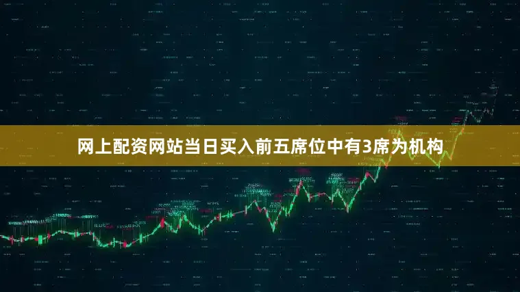 网上配资网站当日买入前五席位中有3席为机构