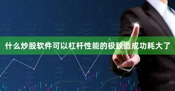 什么炒股软件可以杠杆性能的极致造成功耗大了
