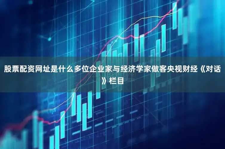 股票配资网址是什么多位企业家与经济学家做客央视财经《对话》栏目