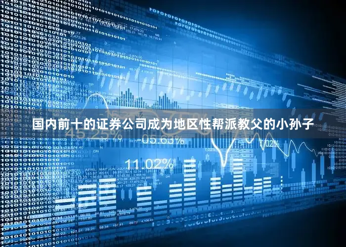 国内前十的证券公司成为地区性帮派教父的小孙子